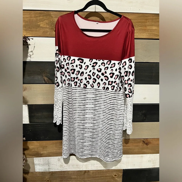 Leopard print dress - Picture 1 of 5